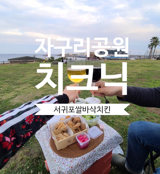  자구리 공원 치크닉 with 쌀바삭치킨 서귀포점