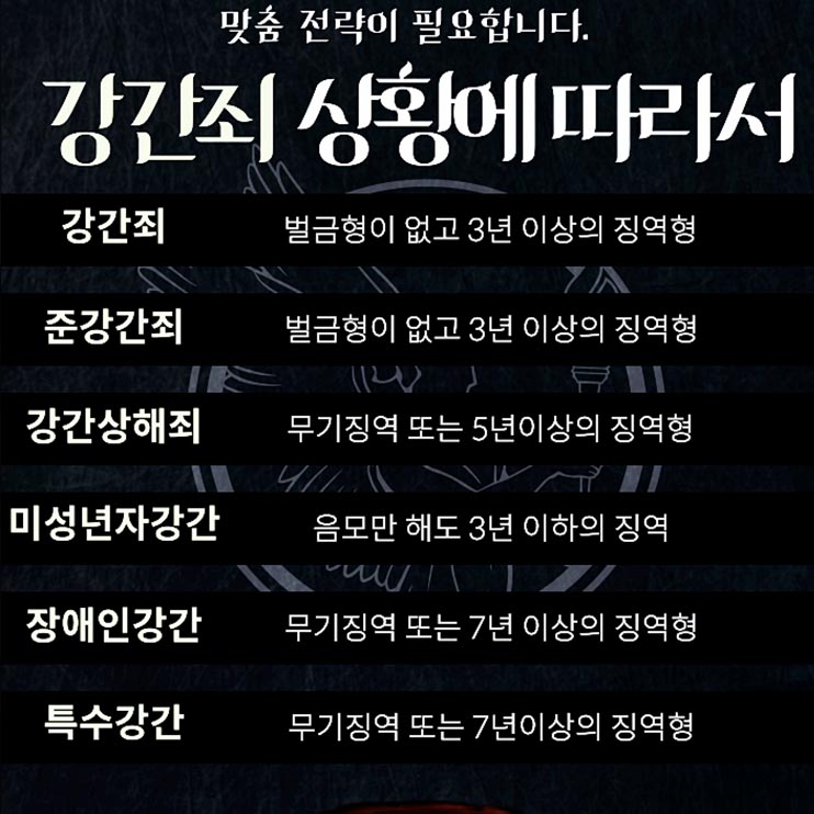  성폭력변호사 특수한 상황 높은 형량으로