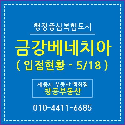 금강베네치아 평면도 & 입점현황 - '22. 5/18