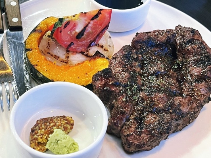  가성비 좋은 스테이크와 라구파스타 양주 옥정동맛집 본스테이크