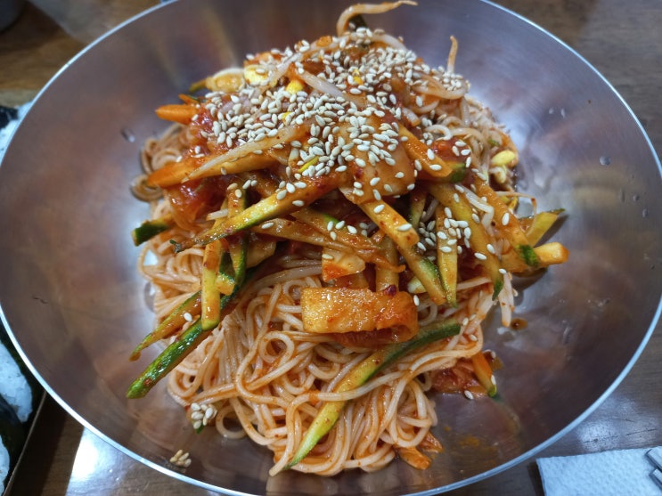  [목동 맛집] 왔다김밥에서 국수,김밥 점심먹은 후기 & 양천공원 산책