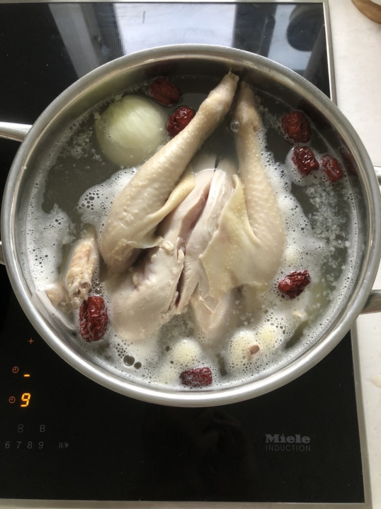  누룽지 닭백숙 만든 후기(레시피 없음)