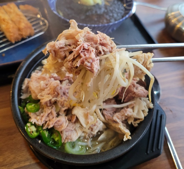  제주공항맛집 탑해장국앤돈가스 푸짐한 해장국추천