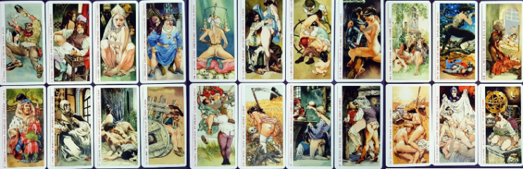  Decameron Tarot 데카메론 타로 Casanova Tarot 카사노바 타로 해석