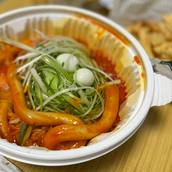  청년다방 메뉴 오짱세트 로제 떡볶이 가즈아~