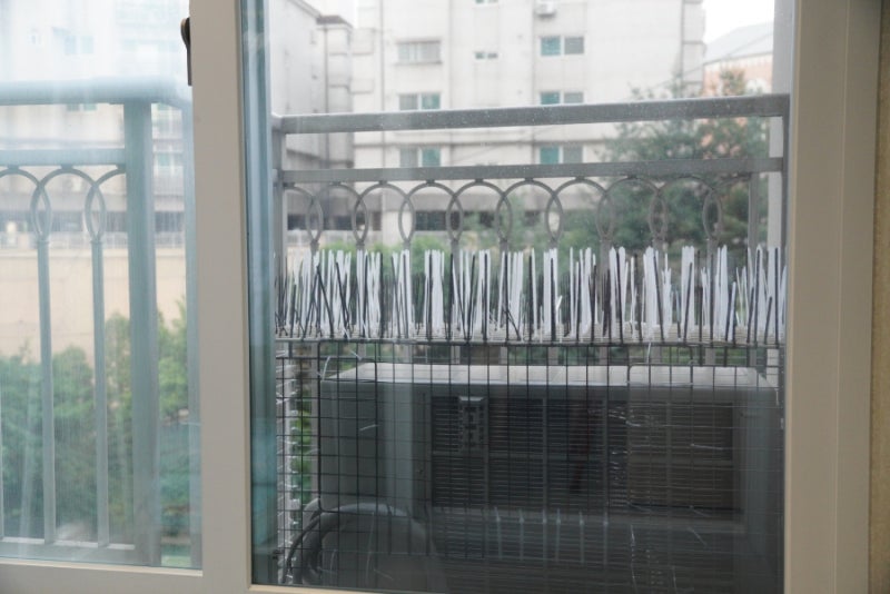 실외기실 비둘기 퇴치망 다이소 네트망으로 셀프 제작