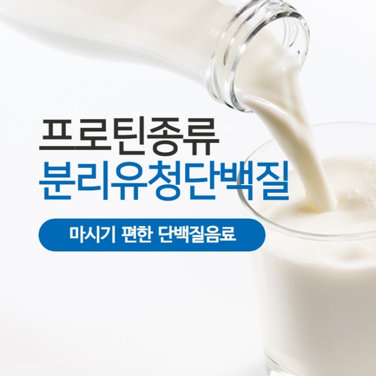 프로틴종류 중에서 마시기 편한 드링크 단백질음료