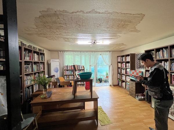  용인 구갈동 누수, 아랫집 천장에서 물새는 거 보상 우리가 해야 하나요?