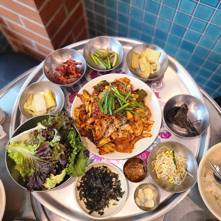  [발산역 맛집] 직화낙지볶음, 보쌈정식, 막국수 《오봉집》본점