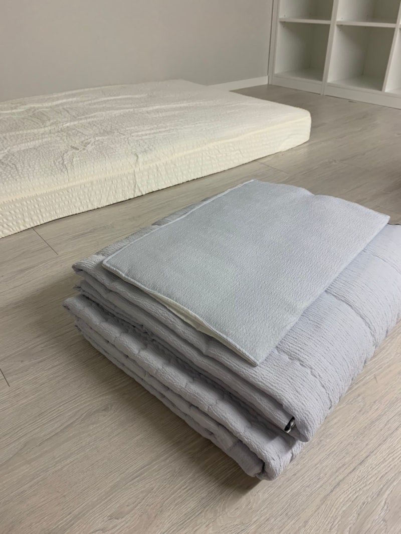 청춘컴퍼니 촤르르 스노우리플 여름이불 후기 💛 : 네이버 블로그