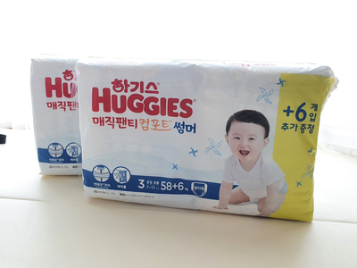  하기스 매직컴포트팬티 썸머, 우리 아기 엉덩이 시원하게