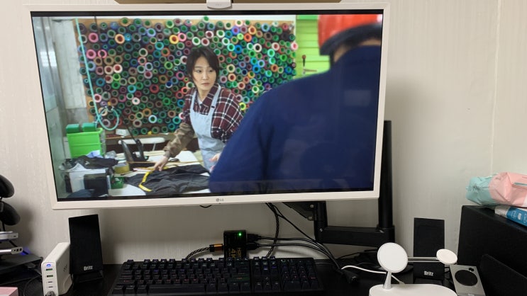  2만원 가성비 모니터암 거북목 예방 필수 NB H100 구매 설치 후기