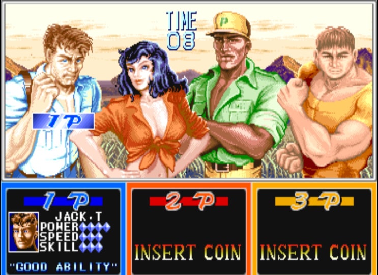  PC로 할수있는 추억의 오락실 게임 케딜락 Cadillacs and Dinosaurs