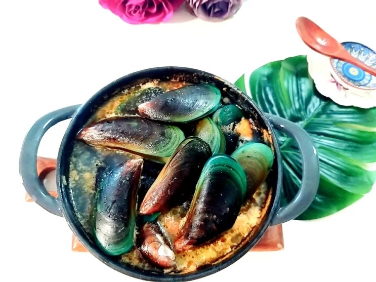  백종원 홍합탕 레시피 집에서 소주안주 토마토 홍합스튜 조개탕 끓이는법