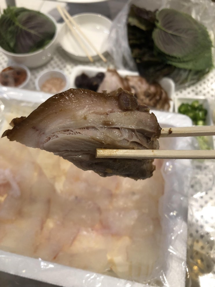  여수, 서시장 맛집, 서시장 족발 <돌산족발> 족발(소)
