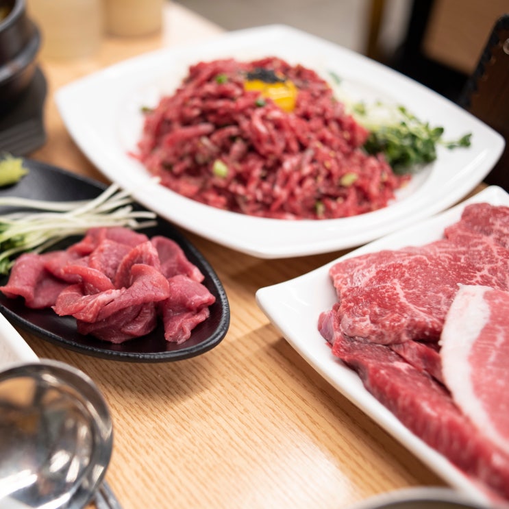  수유 한우 모임장소 털보정육식당 소고기 회식, 주차도 가능!