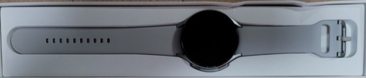 삼성 갤럭시 워치4 44mm 실버 개봉기 및 사용 후기