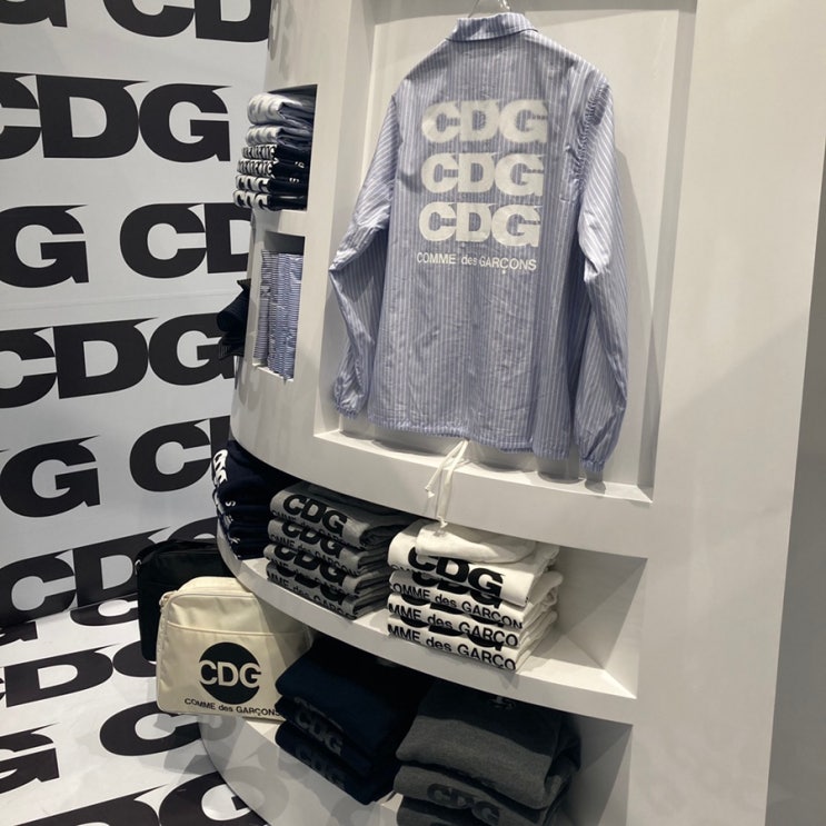 여의도 더현대 CDG 팝업, 다시 들어온 꼼데가르송
