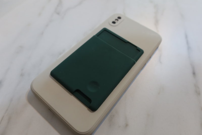 Shiftbox 아이폰 xs max 카드 케이스 실리콘이라 너무 좋음!