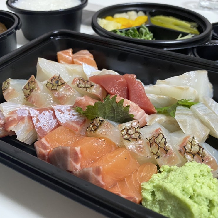  어부블루스 마곡에서 숙성회포장해서 혼술후기 발산역맛집추천