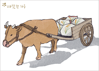 황소와 수레바퀴 황소와 수레바퀴