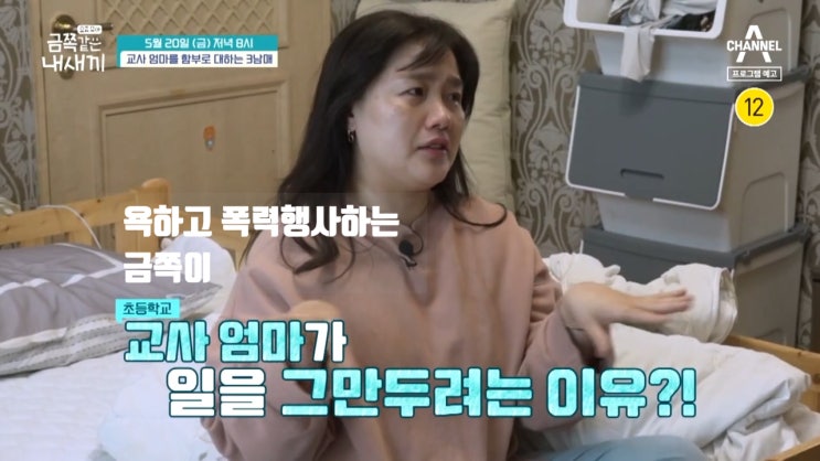 요즘육아 금쪽같은 내새끼 교사 엄마 에게 욕하고 때리는 폭군 남매