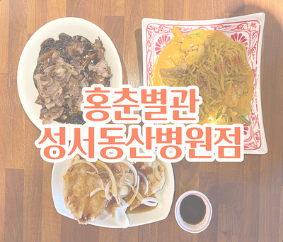 대구 성서 맛집 : 퓨전 중화요리 맛집 홍춘별관 성서동산병원점