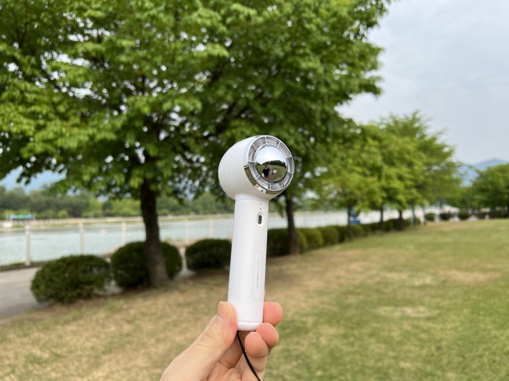  미니 휴대용선풍기 퓨핸, BLDC 제트팬으로 시원해요