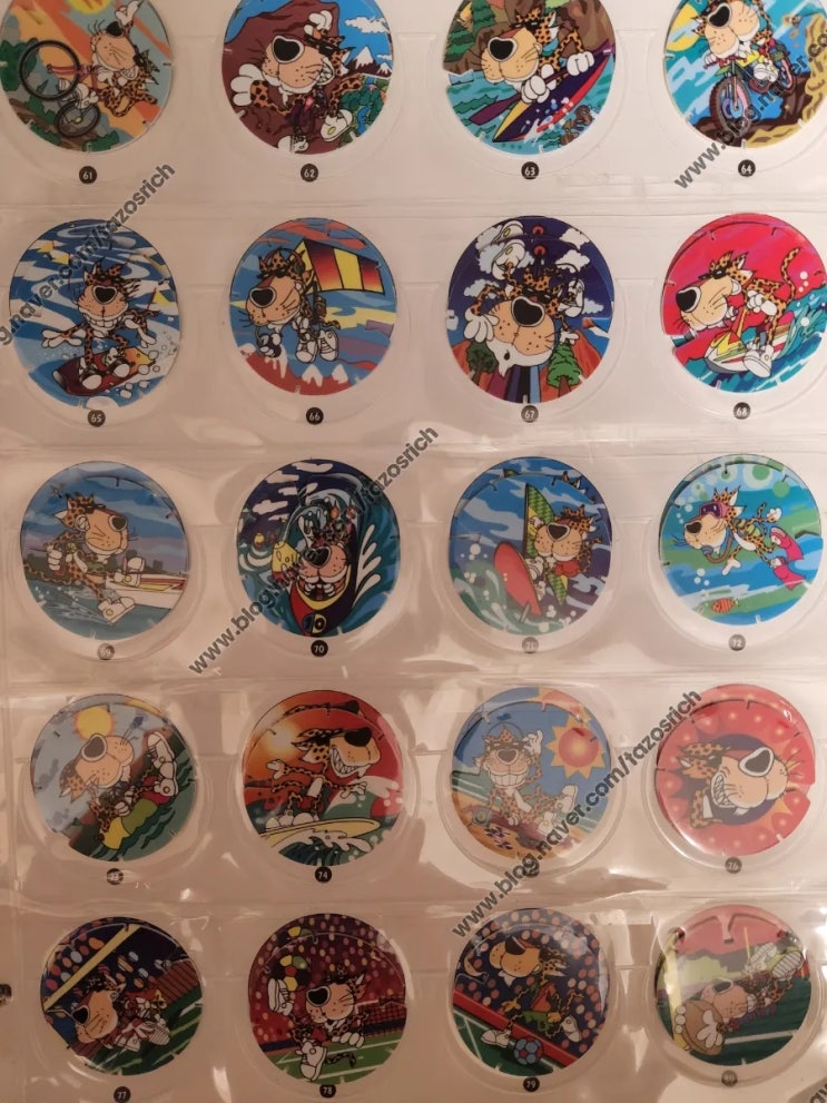 1995 Frito Lays Chester&Looney tunes Techno Tazos complete collection of 80/80