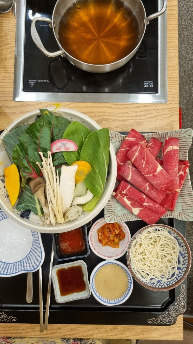  [크게 만족한 왕십리 맛집]-삼청동 샤브샤브