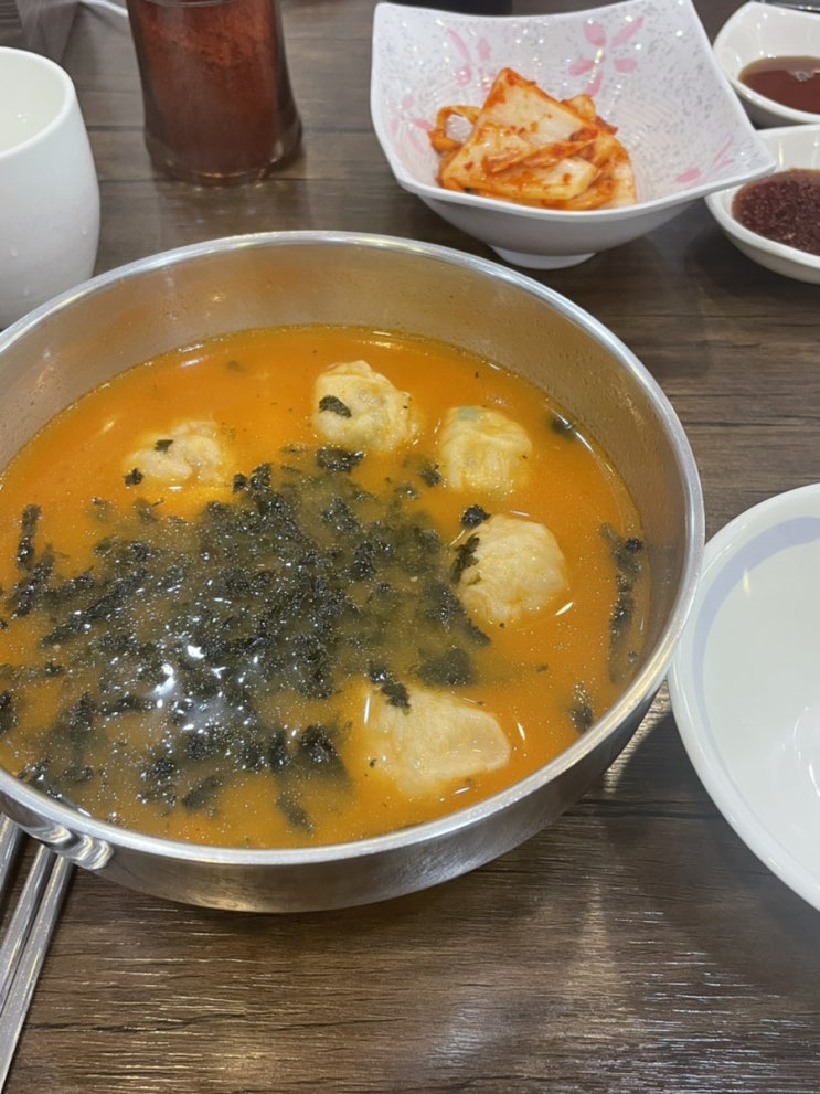  청주맛집, 성안길 원조고추만두국집