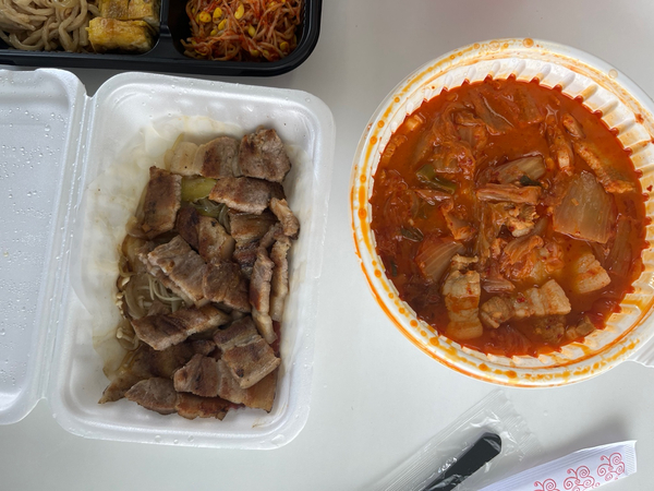  [평택시 용이동] 크크 밥집 #푸짐한 반찬 #소사벌 배달 #삼겹살 김치찜과 삼겹살 정식 맛집