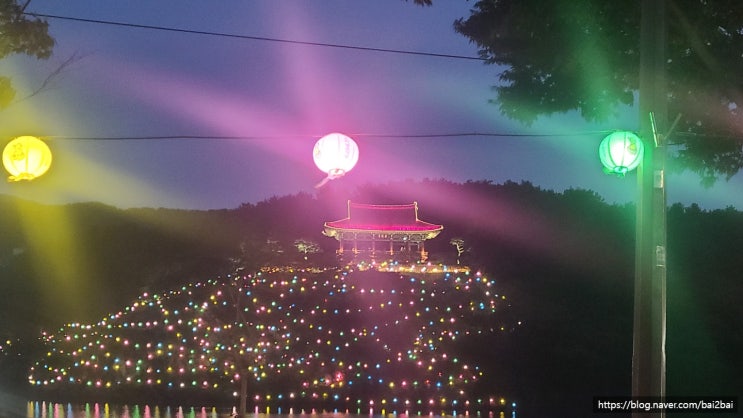  경주 야경 연등문화축제(형산강 일원)