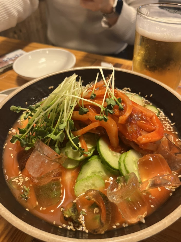  교대역술집 # 포차감성 낭낭한 물회맛집 : 교대마차