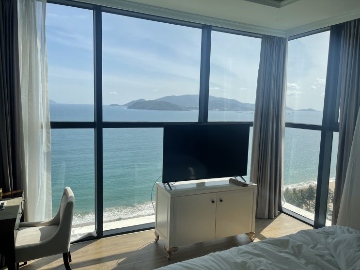  [냐짱/나트랑] 바다가 눈앞에 쏟아지는 "빈펄 콘도텔 비치프런트 냐짱(Vinpearl Condotel Beachfront Nha Trang)" - 접근성 최강 엄청난 오션뷰