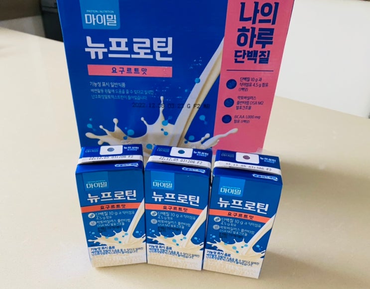  마이밀 뉴프로틴 요구르트맛 단백질 음료 영양성분