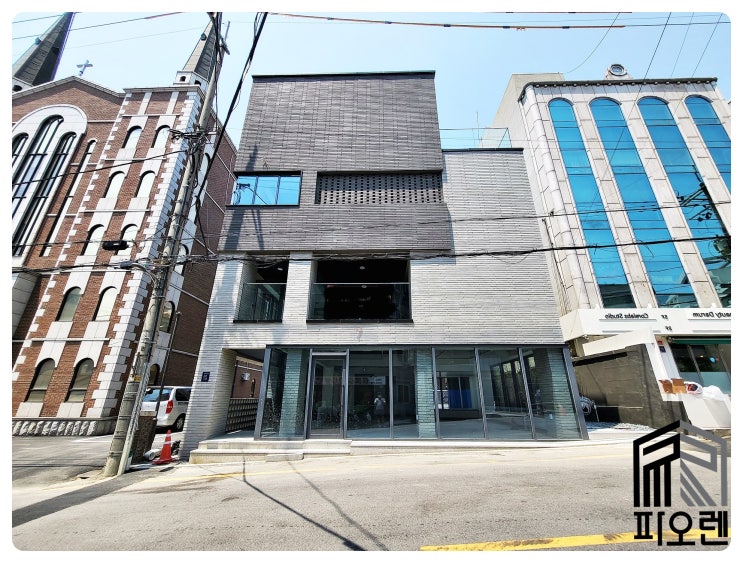  신분당선 + 7호선 더블역세권 신축사옥임대 - 지하1층~4층, 상권형성, 사옥+상가 가능.