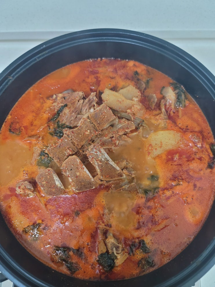  이바돔감자탕 메뉴 : 용원 맛집