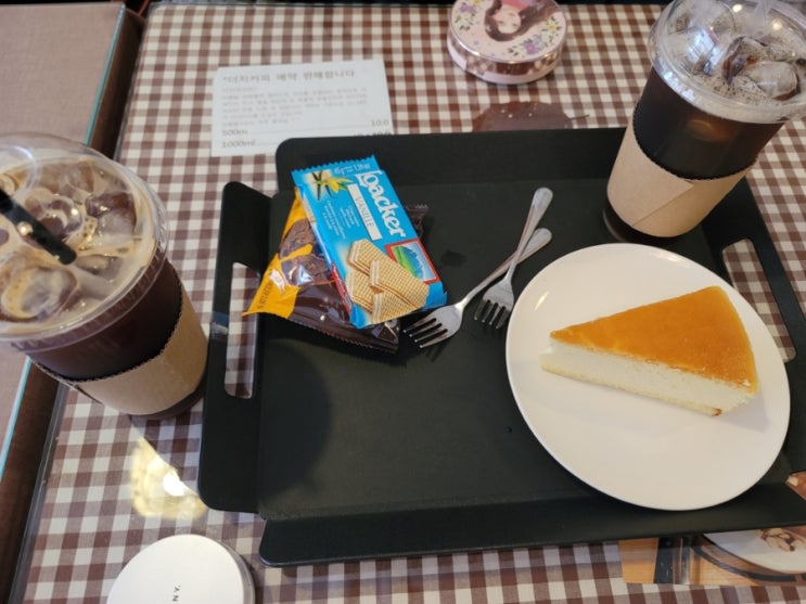  안산카페노크 커피노커스 치즈케이크