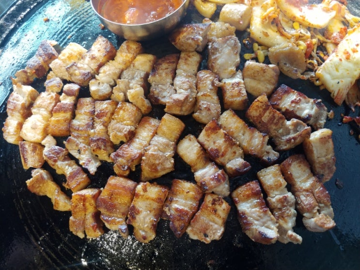  구월동맛집 동두천솥뚜껑삼겹살 구월점