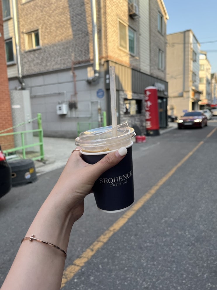  [군산커피]시퀀스커피랩     아이스라떼가 맛있네요