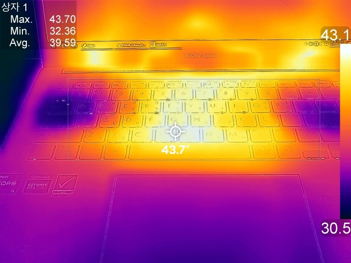  ASUS 노트북 비보북 프로 14X N7400PC-KM003 성능 후기 (i5-11300H + RTX3050)