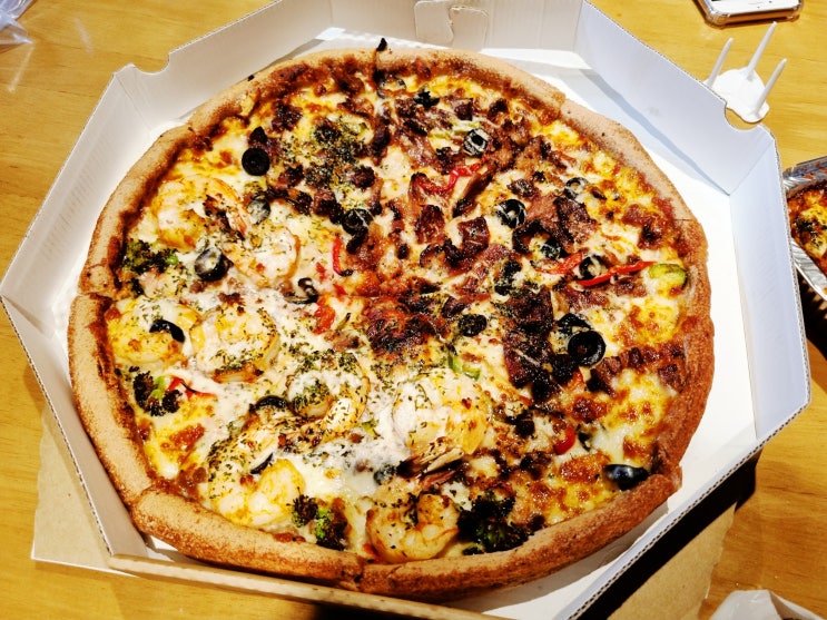 서오릉피자 동탄 센트럴파크 피자 맛집 방문포장 할인