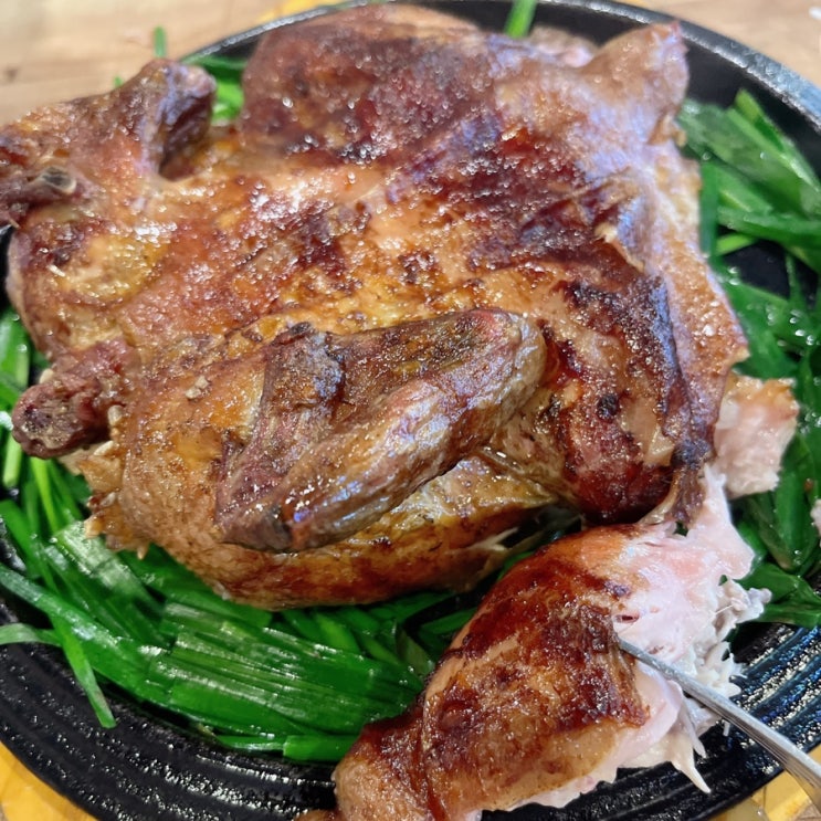  치킨보다는 건강한 맛. 반찬도 많은 관평동 참닭