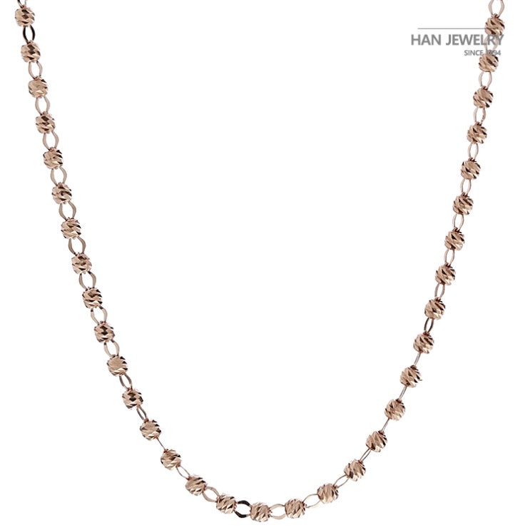 다양하게 어울리는 베이직한 디자인 14k 볼체인 목걸이 다양하게 어울리는 베이직한 디자인 14k 볼체인 목걸이