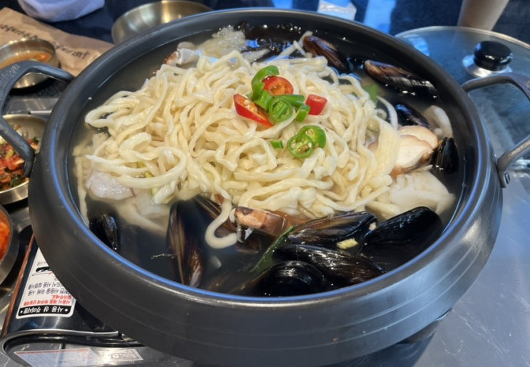  강남역 점심 맛집 - 해물칼국수가 맛있는곳, 칼국수 대통령