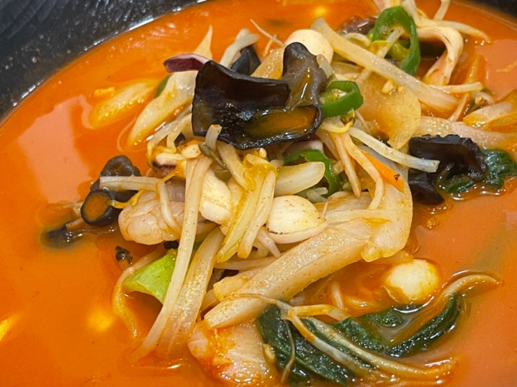 얼큰한 짬뽕과 쫄깃한 탕수육 양주 옥정 중국집 짜짜루