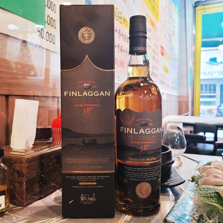  [리뷰] 가성비 피트 CS 위스키 : 핀라간 CS(Finlaggan Cask Strength)