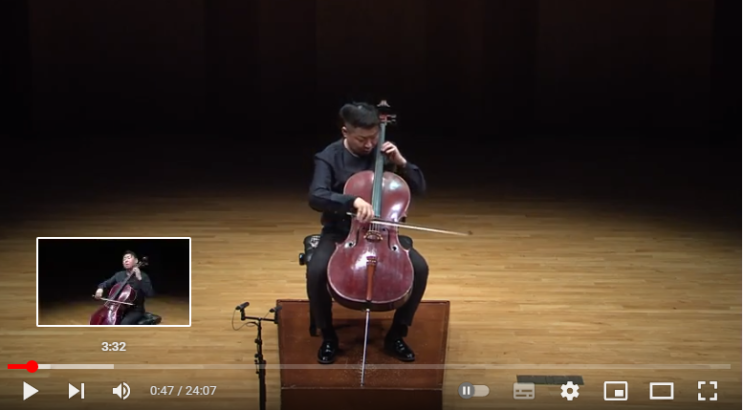 J. S. Bach - Cello Suite No 5 in c minor, BWV 1011ㅣJaesung Lim