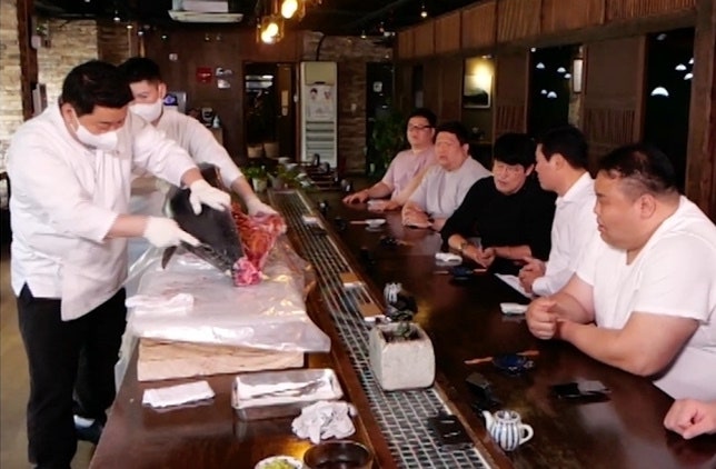 사장님귀는 당나귀귀 정호영 연희동 일식당 참치 해체쇼 영암군 씨름단 김기태 윤정수 장성....